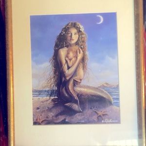 Mermaid Mom and mermaid baby picture